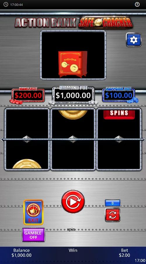 Action Bank Safe Cracker gameplay screenshot