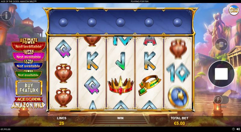Age of the Gods: Amazon Wild gameplay screenshot