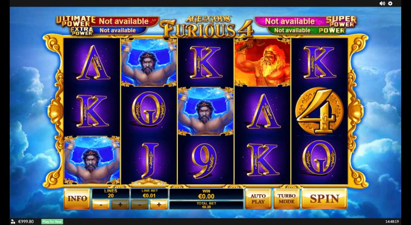 Age of the Gods: Furious 4 gameplay screenshot