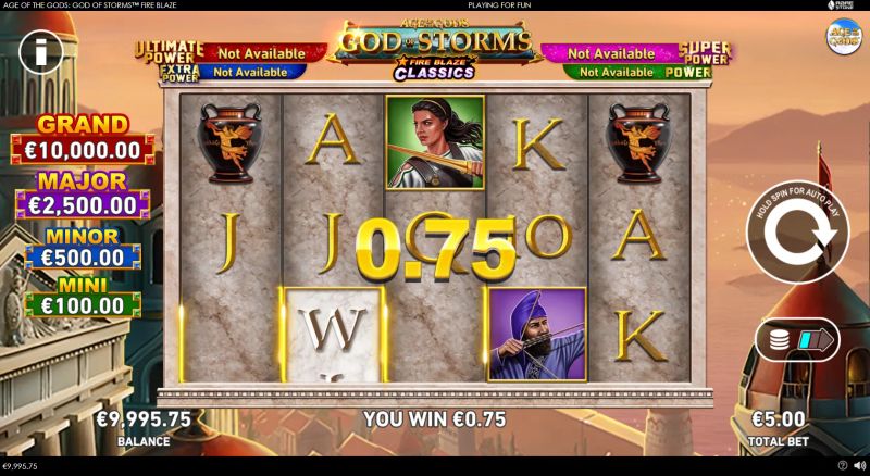 Age of the Gods God of Storms Fire Blaze gameplay screenshot