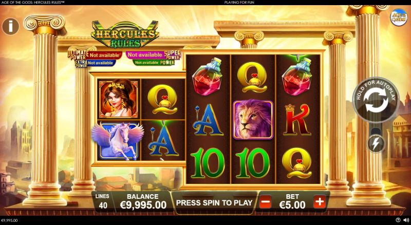 Age of the Gods: Hercules Rules gameplay screenshot