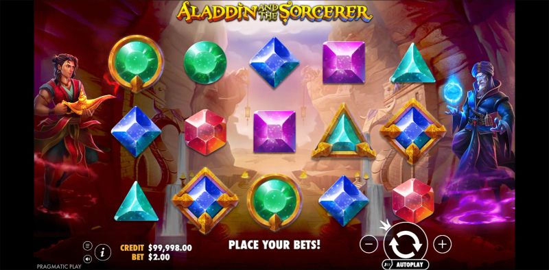 Aladdin and the Sorcerer gameplay screenshot