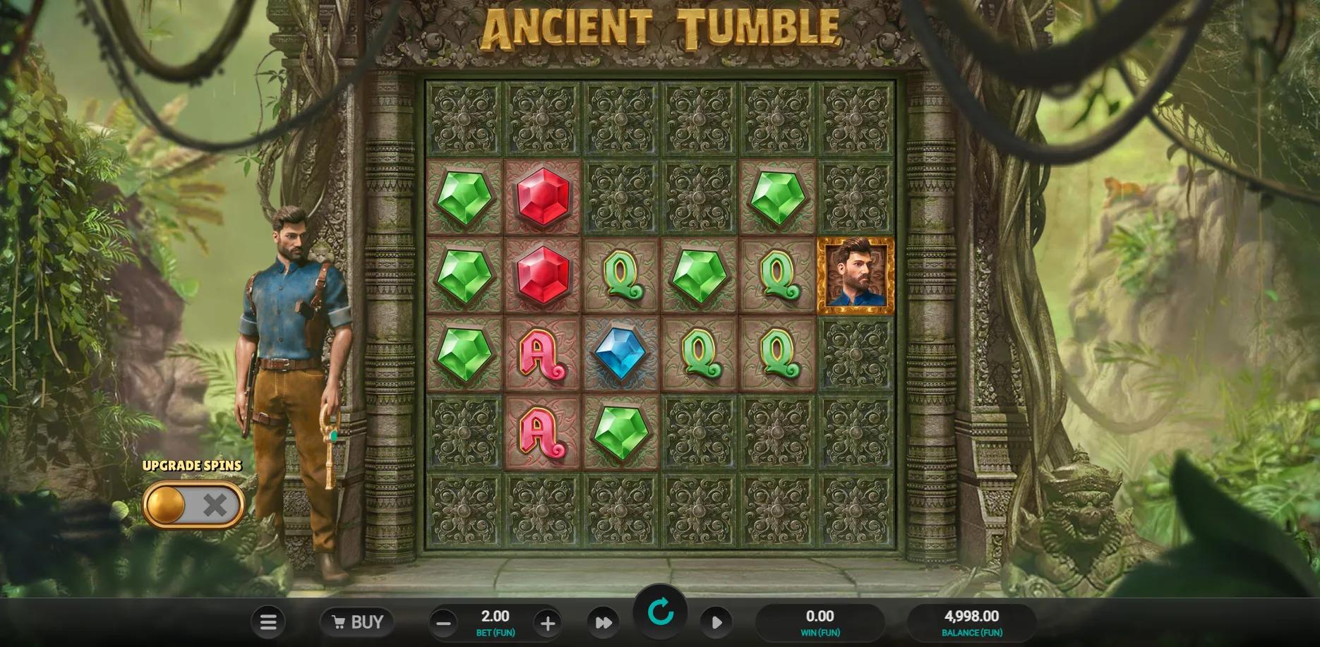 Ancient Tumble slot gameplay screenshot