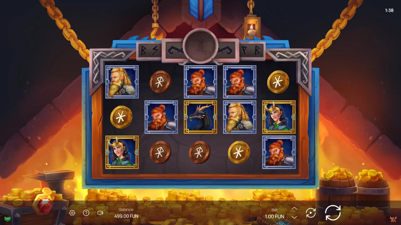 Andvari's Ring slot gameplay screenshot