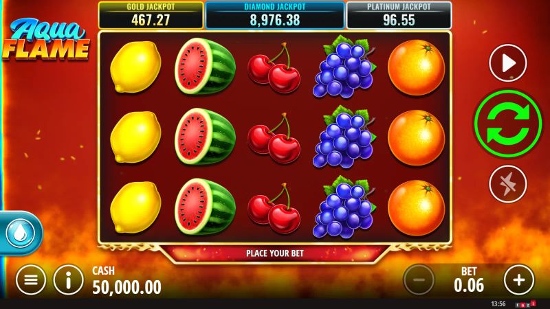 Aqua Flame gameplay screenshot