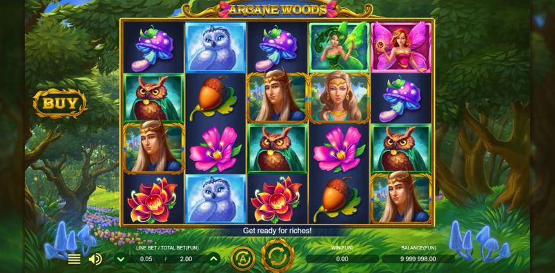Arcane Woods gameplay screenshot