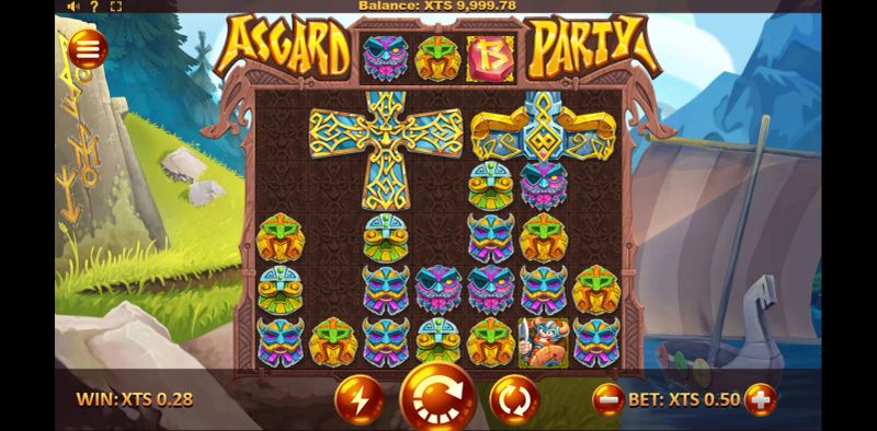 Asgard Party gameplay screenshot