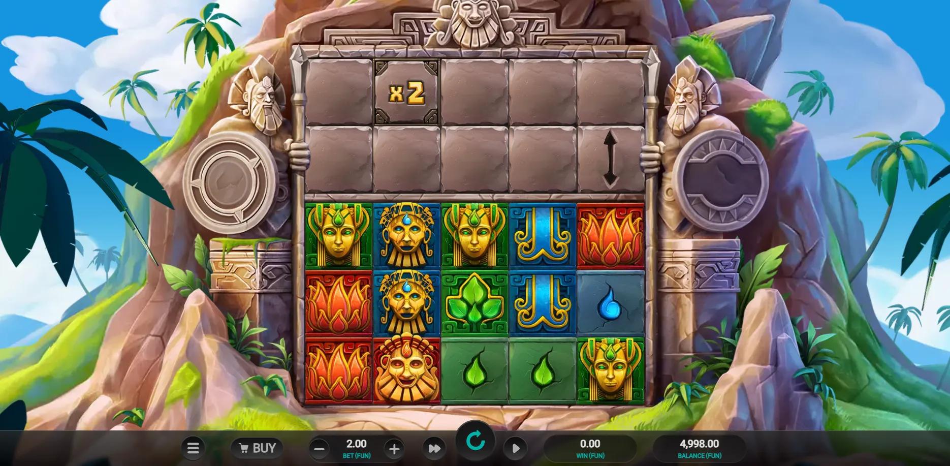 Atlantis Crush slot gameplay screenshot