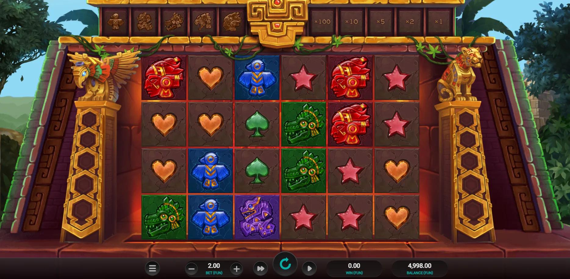 Aztec Ascent slot gameplay screenshot