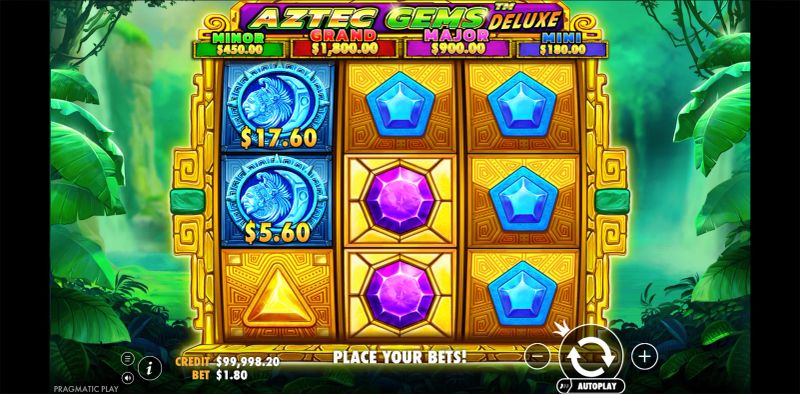 Aztec Gems Deluxe gameplay screenshot