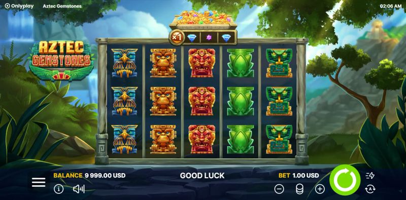 Aztec Gemstones gameplay screenshot