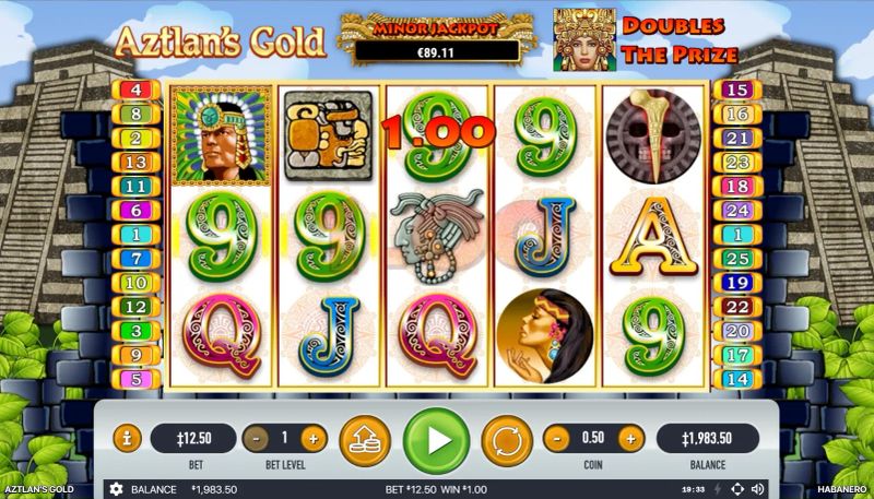 Aztlan's Gold gameplay screenshot