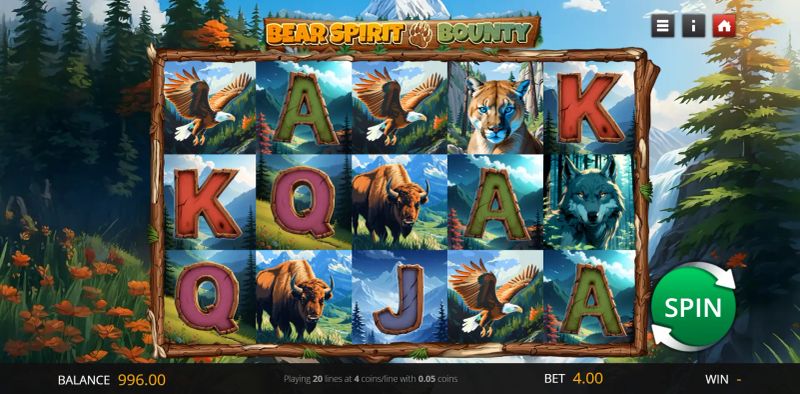 Bear Spirit Bounty gameplay screenshot