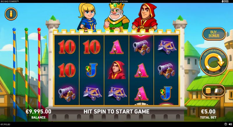 Big Bad Towers gameplay screenshot