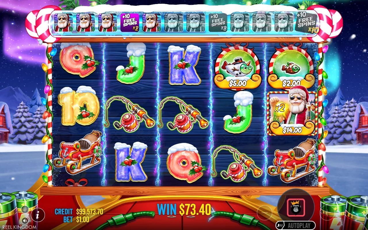 Big Bass Christmas Blast 1000 - screenshot 2
