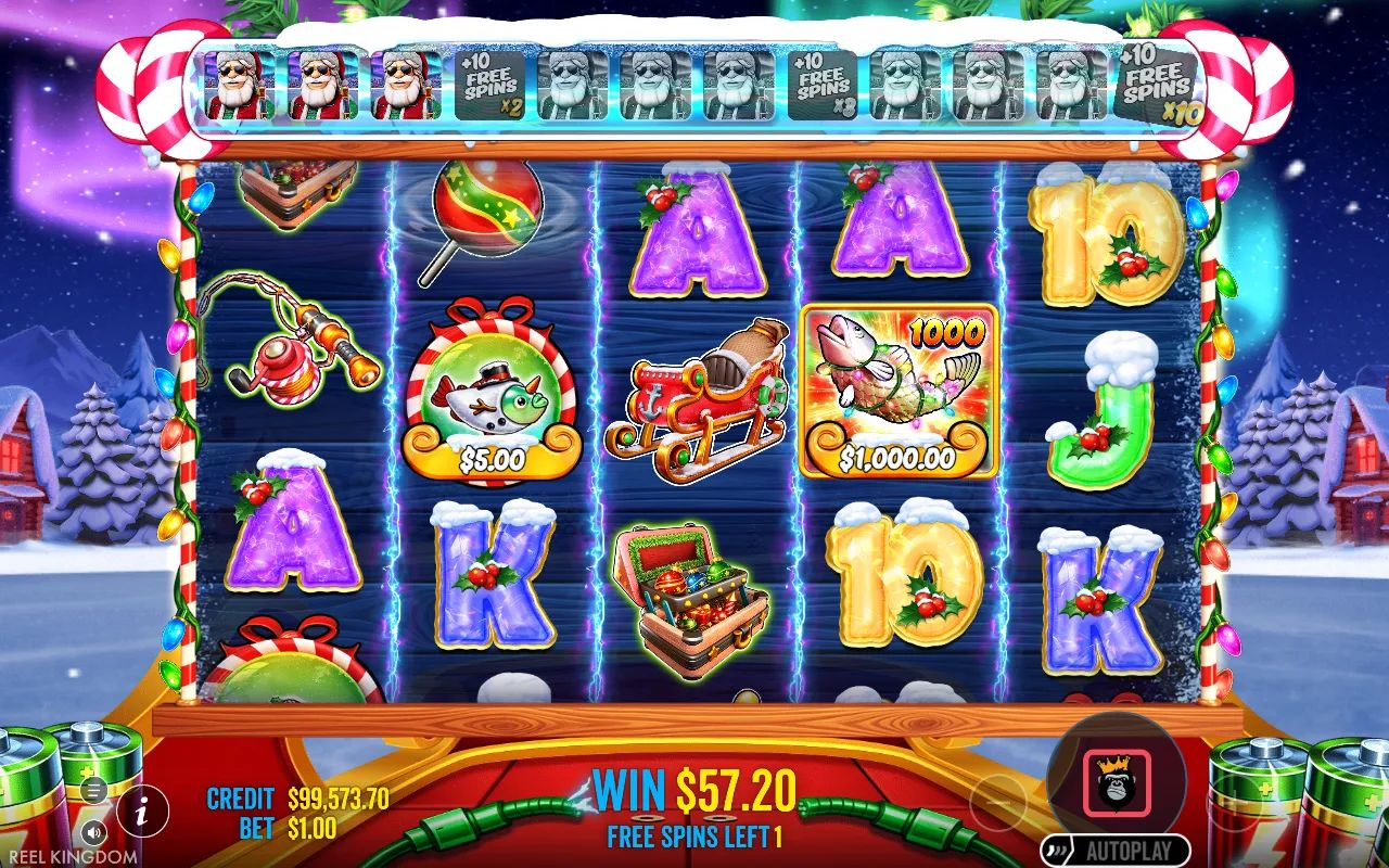 Big Bass Christmas Blast 1000 - screenshot 3