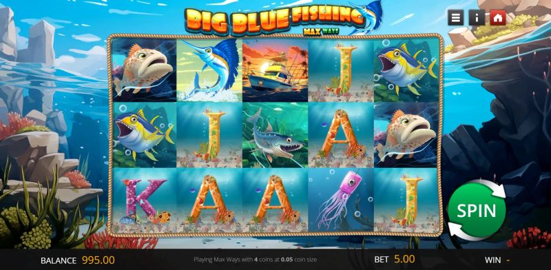 Big Blue Fishing gameplay screenshot