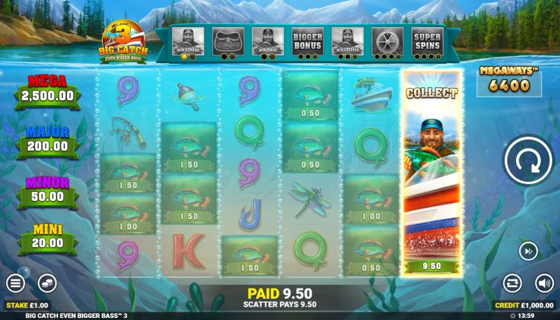 Big Catch Even Bigger Bass 3 gameplay screenshot