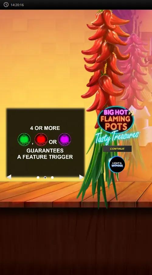 Big Hot Flaming Pots: Tasty Treasures gameplay screenshot