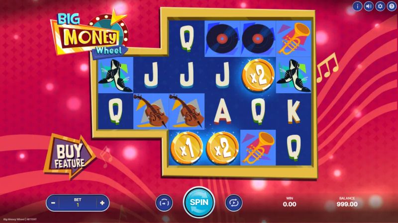 Big Money Wheel gameplay screenshot