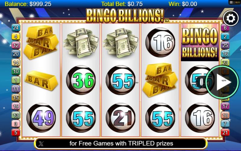 Bingo Billions gameplay screenshot