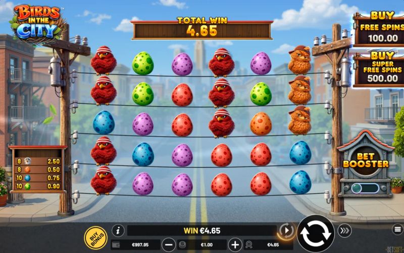 Birds in the City gameplay screenshot