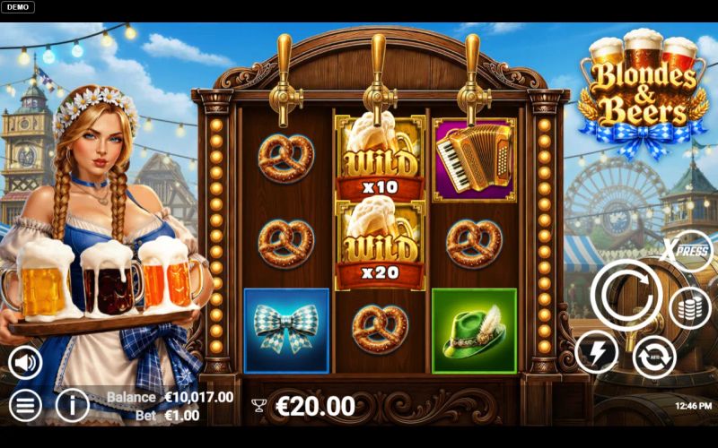 Blondes & Beers gameplay screenshot