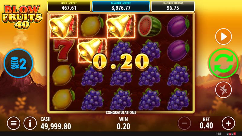Blow Fruits 40 gameplay screenshot
