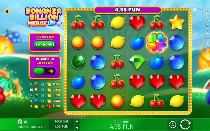 Bonanza Billion Merge Up gameplay screenshot