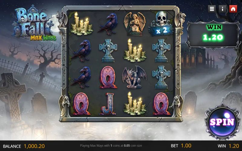 Bone Fall gameplay screenshot