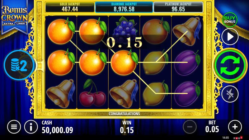 Bonus Crown gameplay screenshot