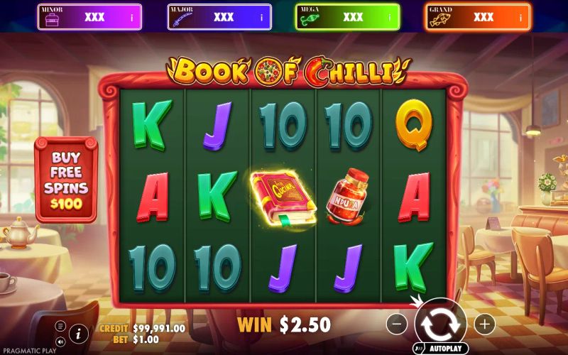 Book of Chilli - Big Bass Jackpot Bonanza gameplay screenshot