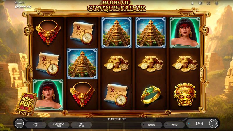 Book of Conquistador gameplay screenshot
