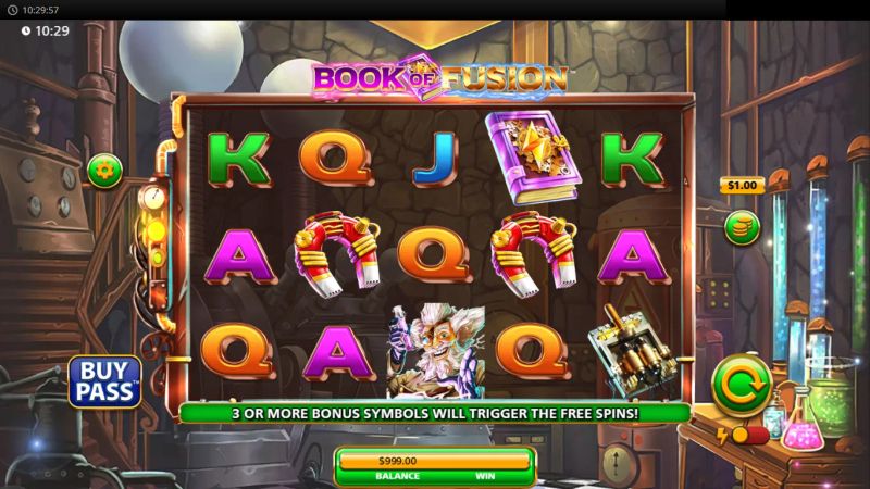 Book of Fusion gameplay screenshot