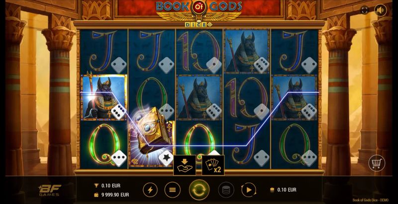 Book of Gods Dice gameplay screenshot