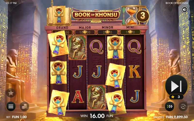 Book of Khonsu gameplay screenshot