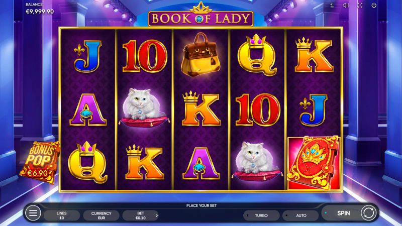 Book of Lady gameplay screenshot