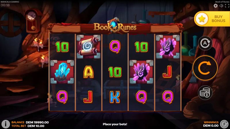 Book of Runes gameplay screenshot