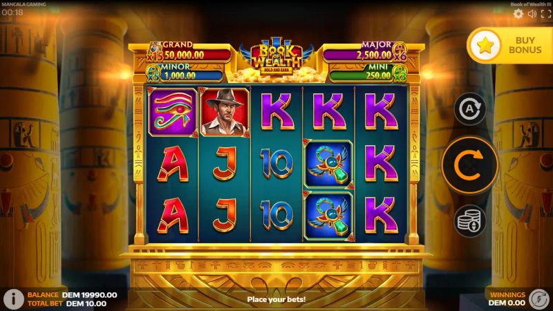 Book of Wealth III gameplay screenshot