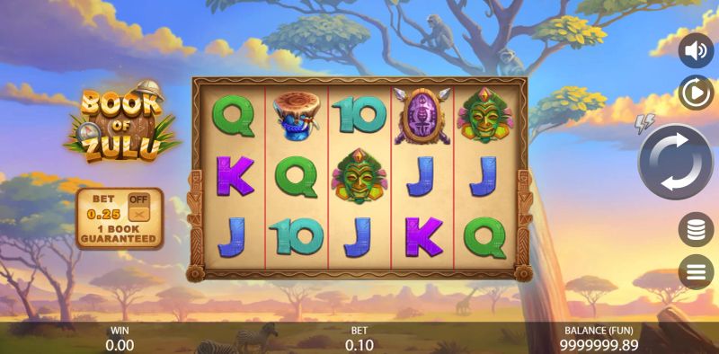 Book of Zulu gameplay screenshot