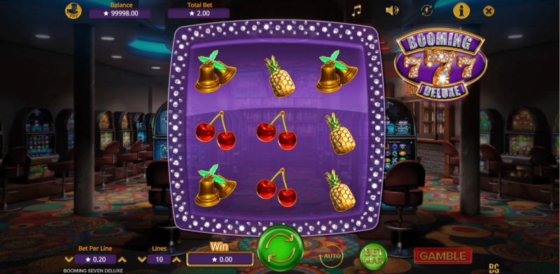 Booming Seven Deluxe gameplay screenshot