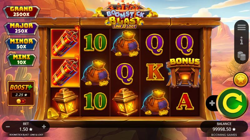 Boomstick Blast: Link & Loot gameplay screenshot