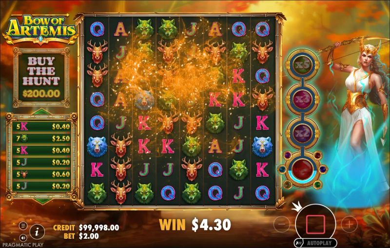 Bow of Artemis gameplay screenshot