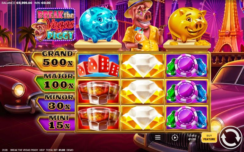 Break the Vegas Piggy gameplay screenshot