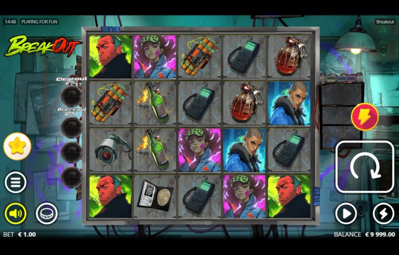 Breakout gameplay screenshot