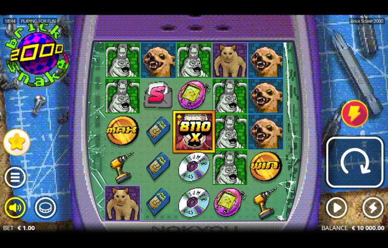 Brick Snake 2000 gameplay screenshot