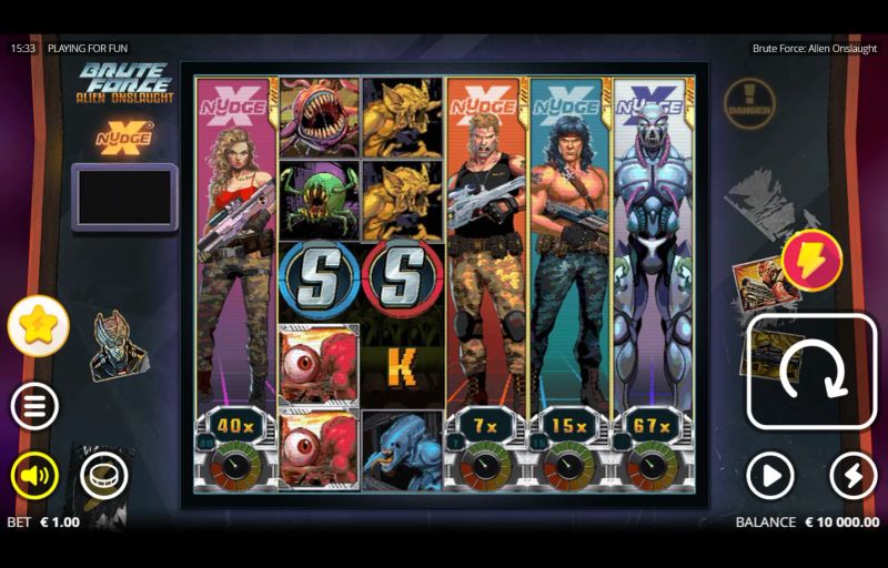 Brute Force: Alien Onslaught gameplay screenshot