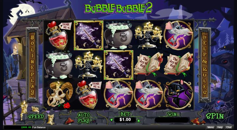 Bubble Bubble 2 gameplay screenshot