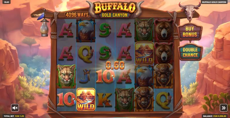 Buffalo Gold Canyon gameplay screenshot