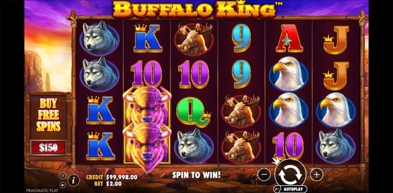 Buffalo King gameplay screenshot